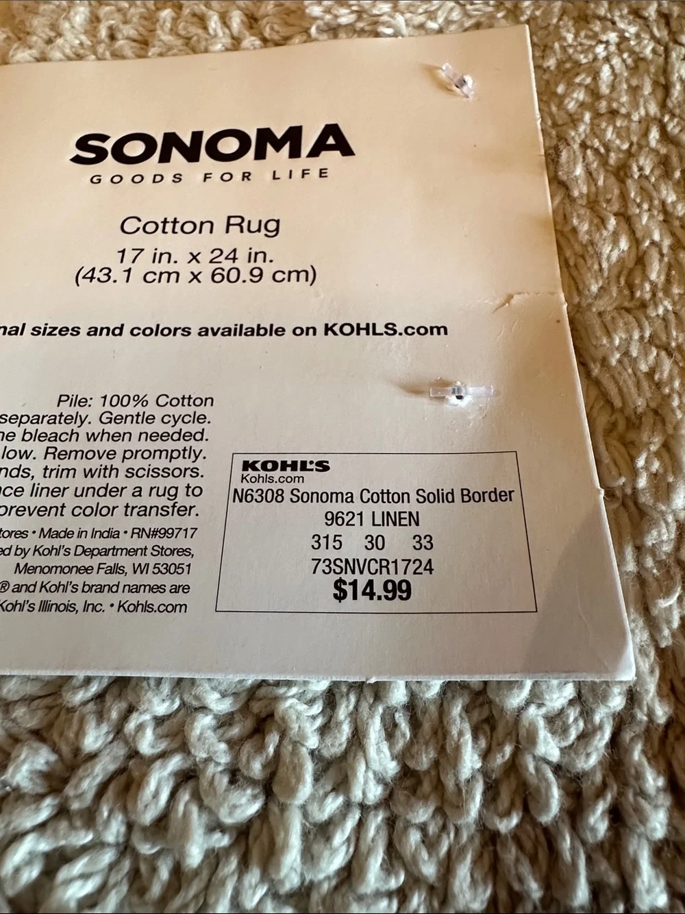 Sonoma soft plush